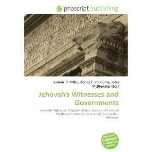  Jehovahs Witnesses and Governments (9786134201063 