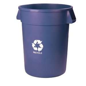  Continental 3200 1 32 Gallon Huskee Recycle Trash Can 