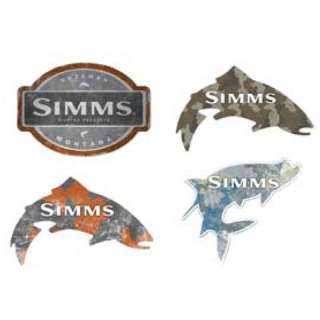 Simms Fly Fishing Assorted Sticker Sheet Stickers  