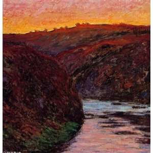   Claude Monet   24 x 24 inches   Valley of the Creus