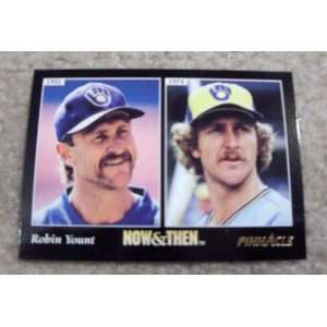  1993 Pinnacle Robin Yount # 293 MLB Baseball Now and Then 