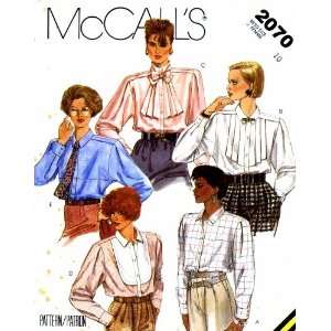   Sewing Pattern Blouse & Tie Size 10 Bust 32 1/2 Arts, Crafts & Sewing
