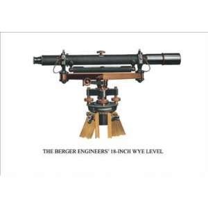  The Berger Engineers 18 Inch Wye Level 20x30 poster