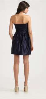 348 JUICY COUTURE STRAPLESS SATIN PARTY DRESS SIZE 2  