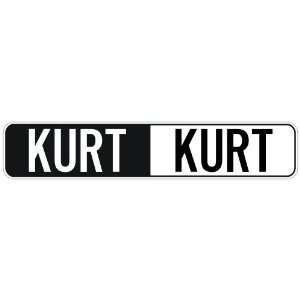   NEGATIVE KURT  STREET SIGN