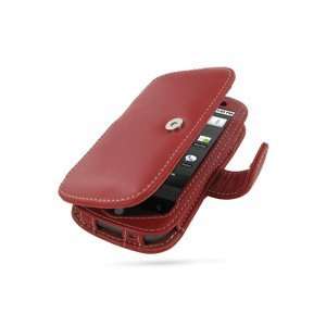   Book Type Case for Google Nexus One (Red) Cell Phones & Accessories