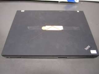   ThinkPad 6465 57U T61 CD RW Cracked screen Parts/Repair Laptop Vista