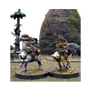   Quars War Crusader Cavalry Command (2 Riders/2 Mounts) Toys & Games