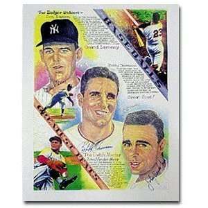  Anaconda Sports Baseball Greatest Feats Signed Poster 