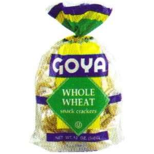 Goya Whole Wheat Snack Crackers 12 oz Grocery & Gourmet Food