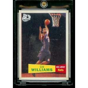  2007 08 Topps Basketball 1957 58 Variations # 127 Sean Williams 