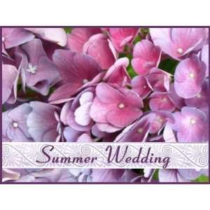  Summer Wedding Stamps   Purple Hydrangea Postage Office 