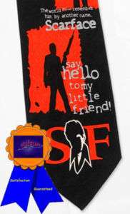 SCARFACE Official Licensed Silhouette TIE Retail $25  