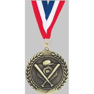  Medals   1 3/4 inches Sculptured Die Cast Medal 