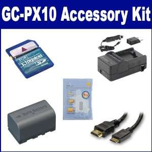  JVC GC PX10 Camcorder Accessory Kit includes SDBNVF815 