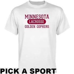   Shirts  Minnesota Golden Gophers White Custom Sport T Shirt
