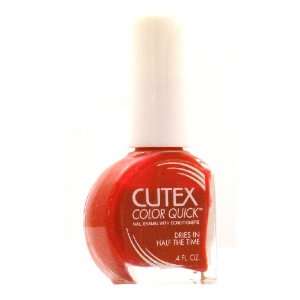  Cutex Color Quick Nail Enamel   Ready Set Red Health 