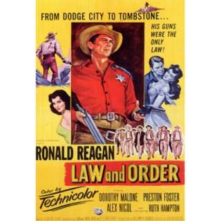 Law and Order (1953) 27 x 40 Movie Poster   Style A  