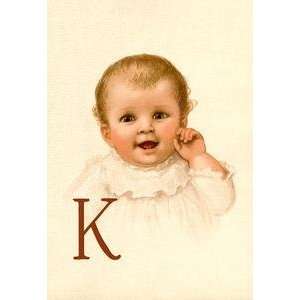  Paper poster printed on 20 x 30 stock. Baby Face K