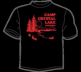 CAMP CRYSTAL LAKE T Shirt MENS vintage friday the 13th  
