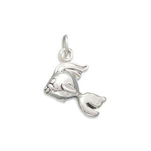  Sterling Silver Goldfish Charm Jewelry