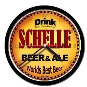  SCHELLE beer and ale cerveza wall clock 