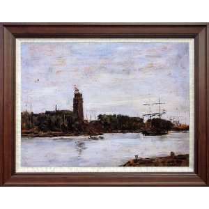   Painted Oil Paintings River Scheldt   
