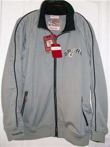 SPURS Mitchell&Ness CLYDE TRACK JACKET NBA THROWBACK M  