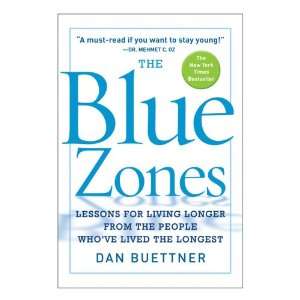  National Geographic The Blue Zones   Softcover [Office 
