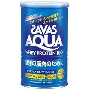 SAVAS Aqua Whey Protein 100 Grape Fruit flavor   360g ( approx. 17 