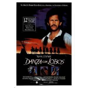  Dances With Wolves (Spanish) Movie Poster