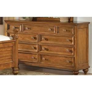  Wynwood Hadley Pointe Dresser in Honey Pine Furniture 