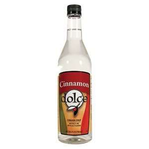 Dolce Cinnamon Coffee Flavoring Syrup  Grocery & Gourmet 