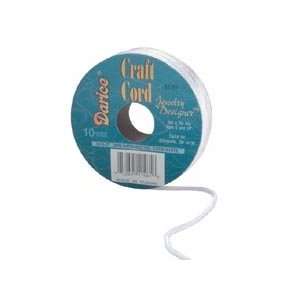  2mm Satin Rattail Cord, White, 10 yd roll Arts, Crafts 