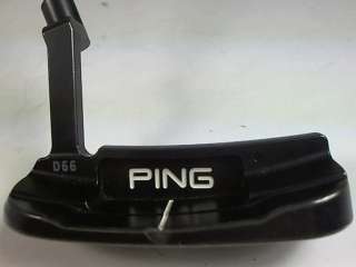 Ping Redwood D66 Black Satin Putter Steel Right Black Dot  
