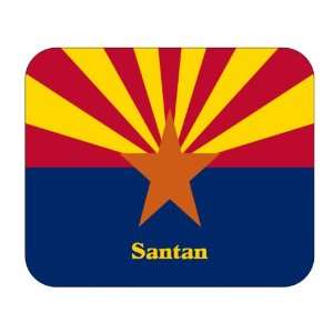 US State Flag   Santan, Arizona (AZ) Mouse Pad 
