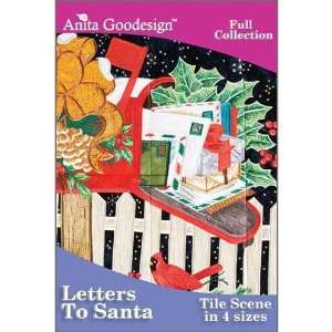  Anita Goodesign Embroidery Cd Letters to Santa Kitchen 