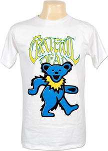 Grateful Dead Dancing Bear Rock Vtg Retro T Shirt Sz L  