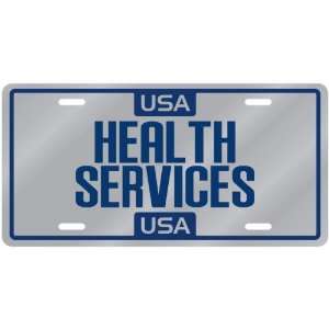   New  Usa Health Services  License Plate Occupations