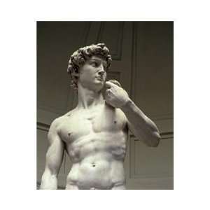  Michelangelo Buonarroti   David (detail II) Giclee