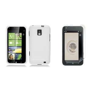  Samsung Focus S (AT&T) Premium Combo Pack   Clear Silicone Soft 