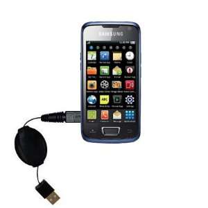  Retractable USB Cable for the Samsung Beam I8520 with 