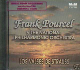 FRANK POURCEL Y THE NATIONAL PHILHARMONIC ORCHESTRA, LOS VALSES DE 