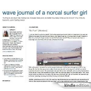    wave journal of a norcal surfer girl Kindle Store cynthia