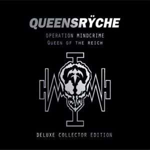 QUEENSRYCHE   OPERATION MINDCRIME + QUEEN OF THE REICH 2 CD DELUXE BOX 