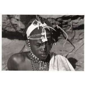  Postcard   Samburu Warrior, Kenya 