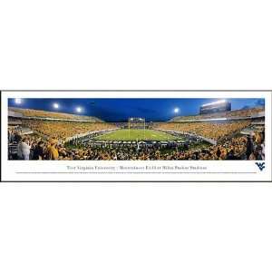  West Virginia Mountaineers Stadium Framed Panoramic 