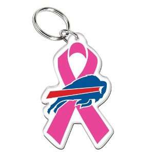    NFL Buffalo Bills Keychain   Pink Ribbon