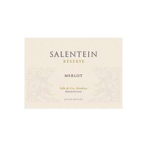  Salentein Merlot Reserve 2007 750ML Grocery & Gourmet 