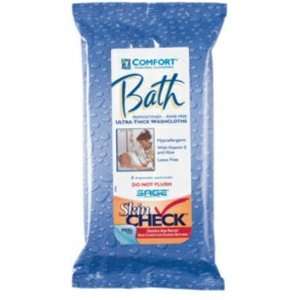  Sage Comfort Bath Washcloth 8 X 8 Inch Clean Scent Packet 